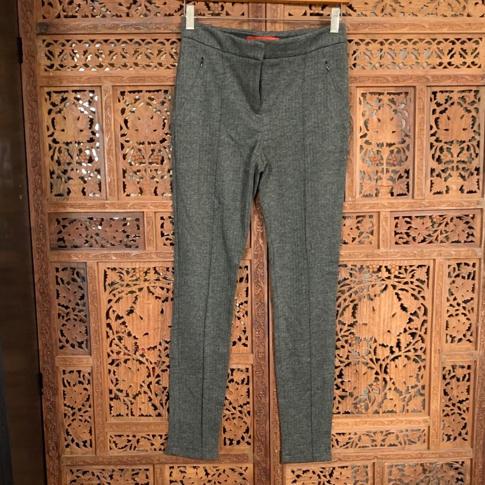 Anthropologie Gray legging-slacks
